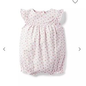 Janie and Jack Baby Ditsy Floral Romper